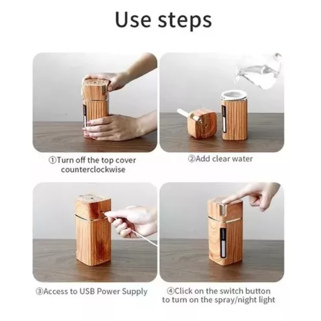 Humidificador Difusor Aromaterapia