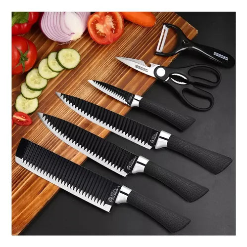 Juego De Cuchillos Elegante 6Pcs