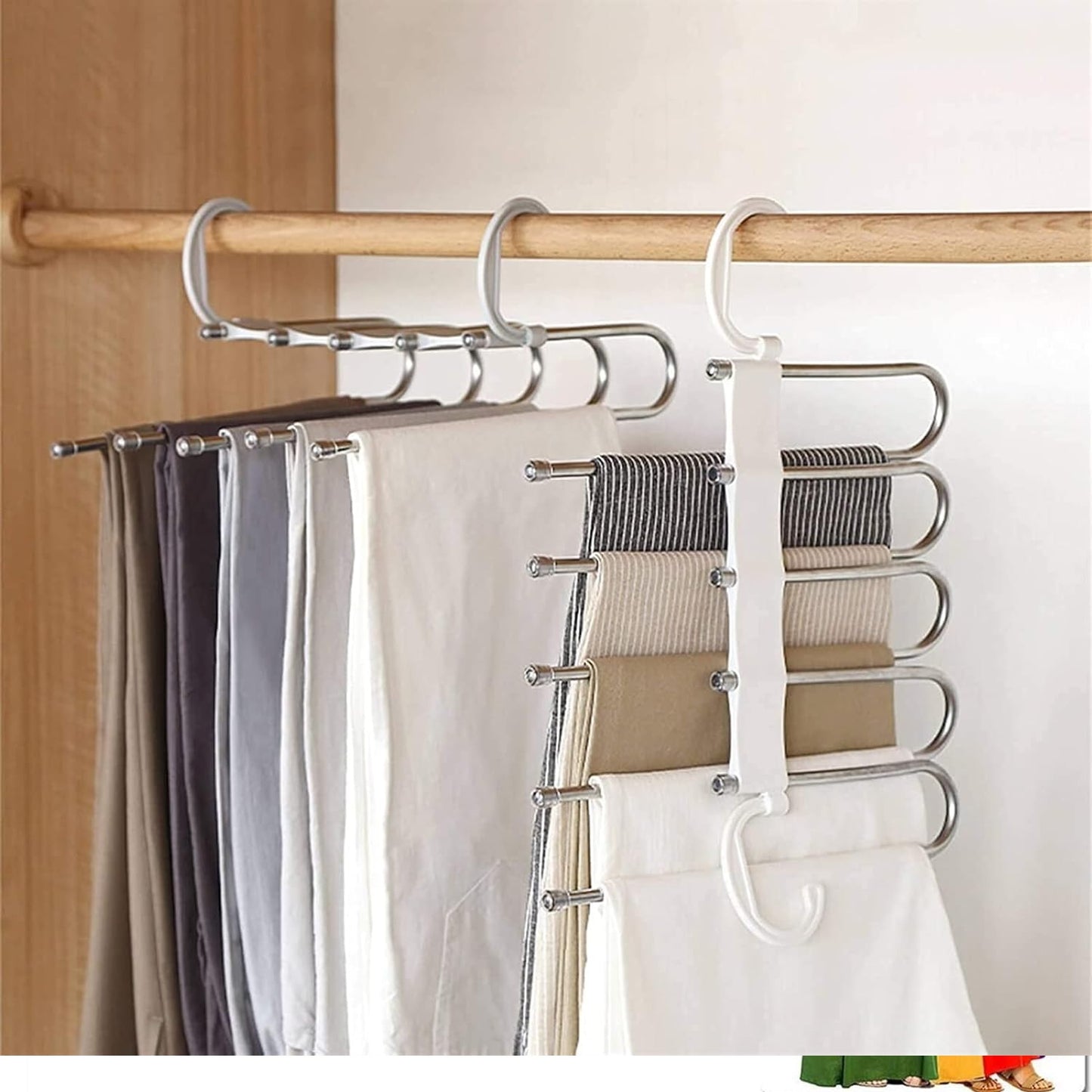 Gancho Organizar Colgador de Pantalones