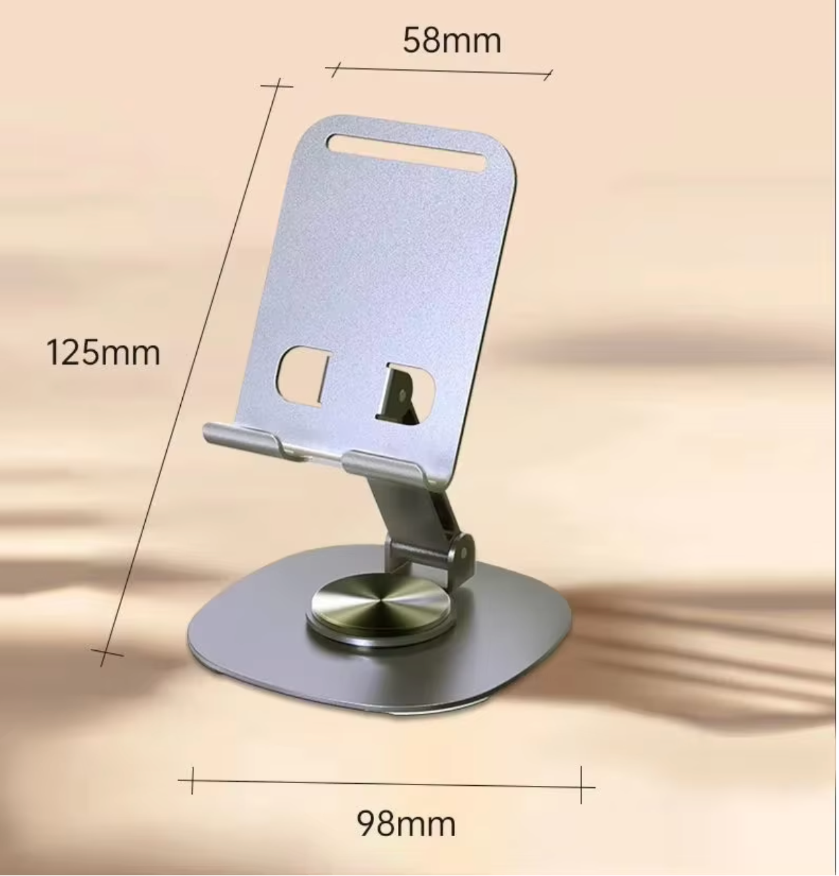 Holder Metalico Escritorio X2