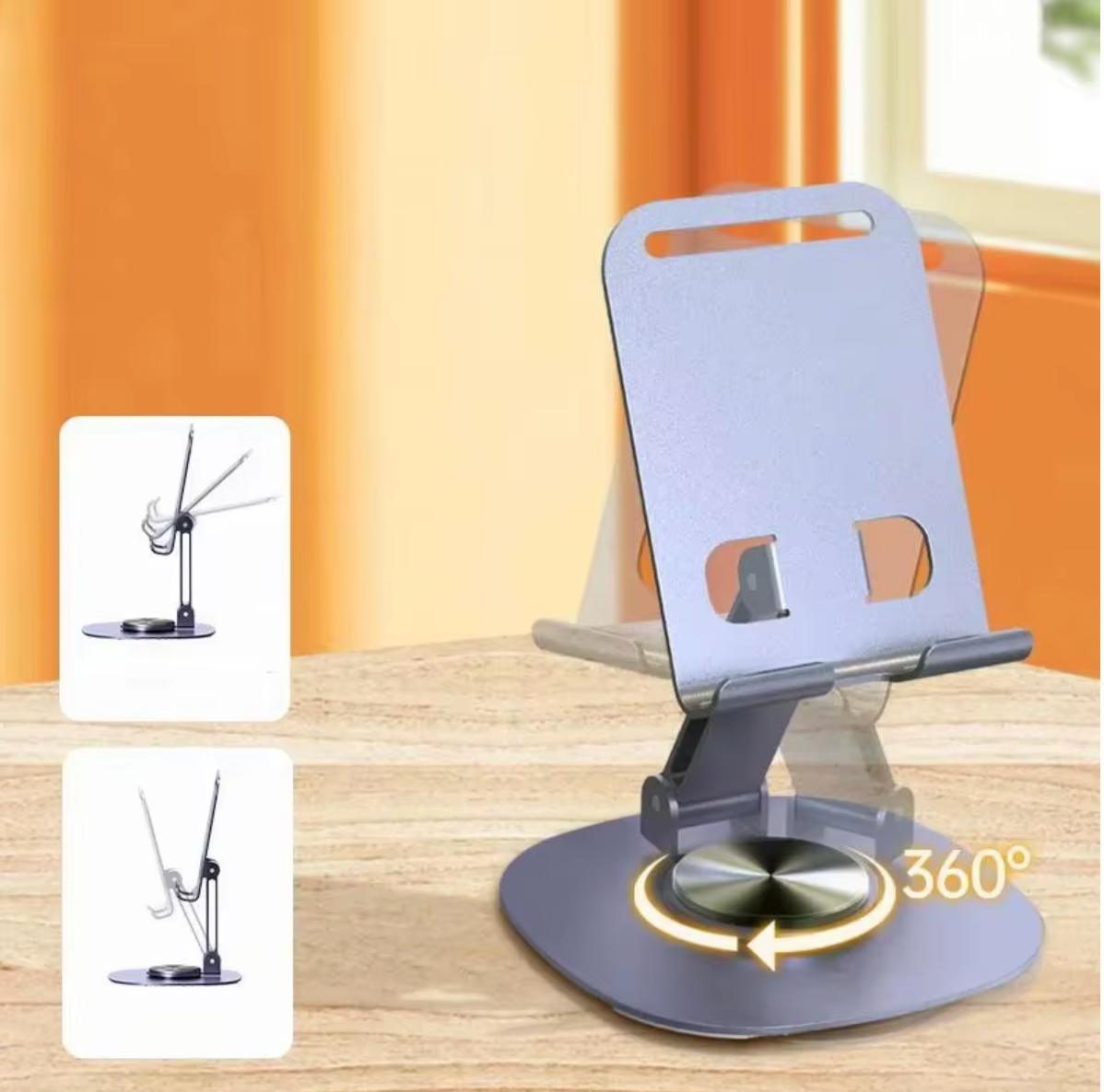 Holder Metalico Escritorio X2