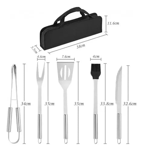 SET DE ASADO BBQ