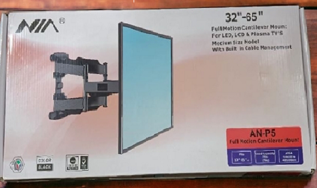 Base Doble Brazo NIA 32”-65” Ref: AN-P5