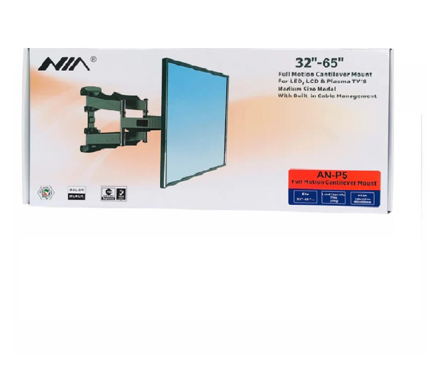 Base Doble Brazo NIA 32”-65” Ref: AN-P5